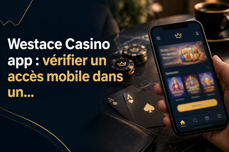 Westace Casino app : vérifier un accès mobile dans un scénario concret