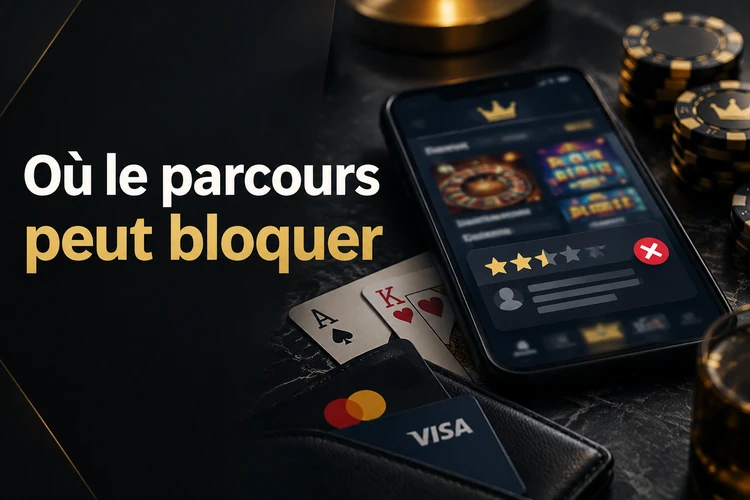 Où le parcours peut bloquer