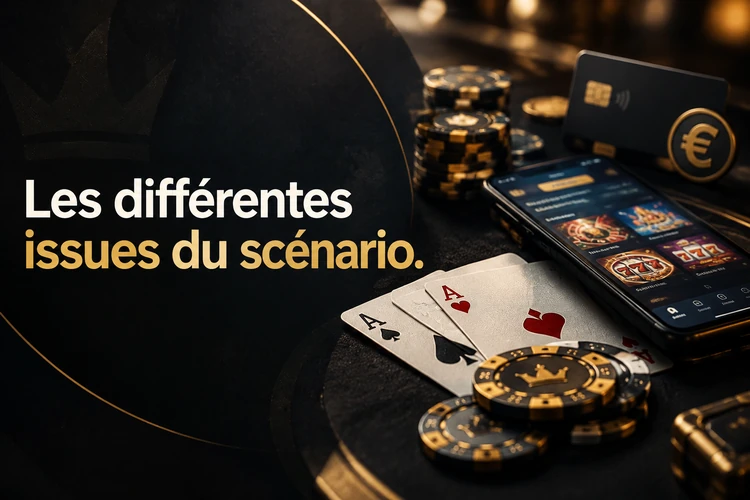 Les différentes issues du scénario