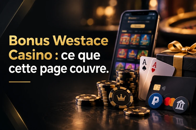 Bonus Westace Casino : types d’offres et conditions